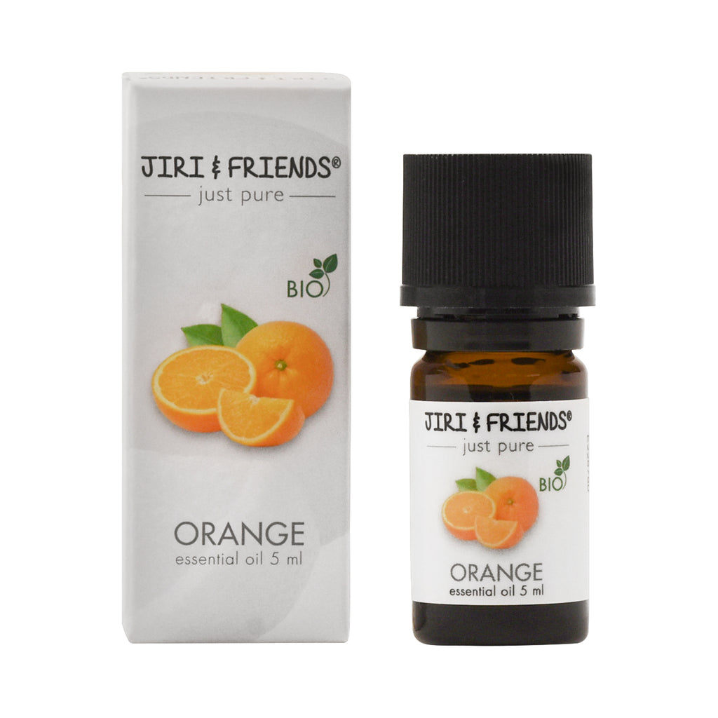 BIO sinaasappel Etherische olie Jiri & Friends (5ml)