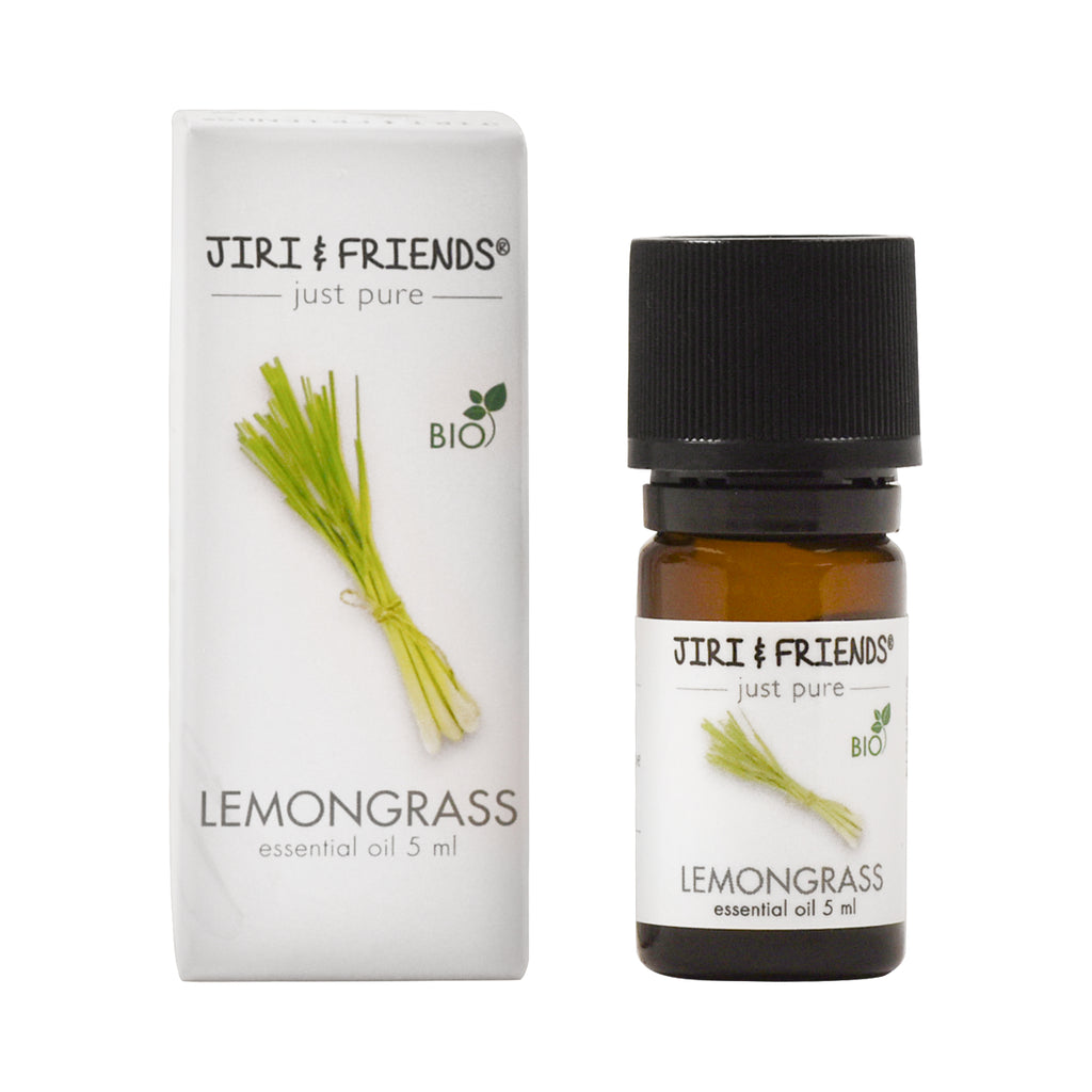 BIO lemongrass Etherische olie Jiri & Friends (5ml)