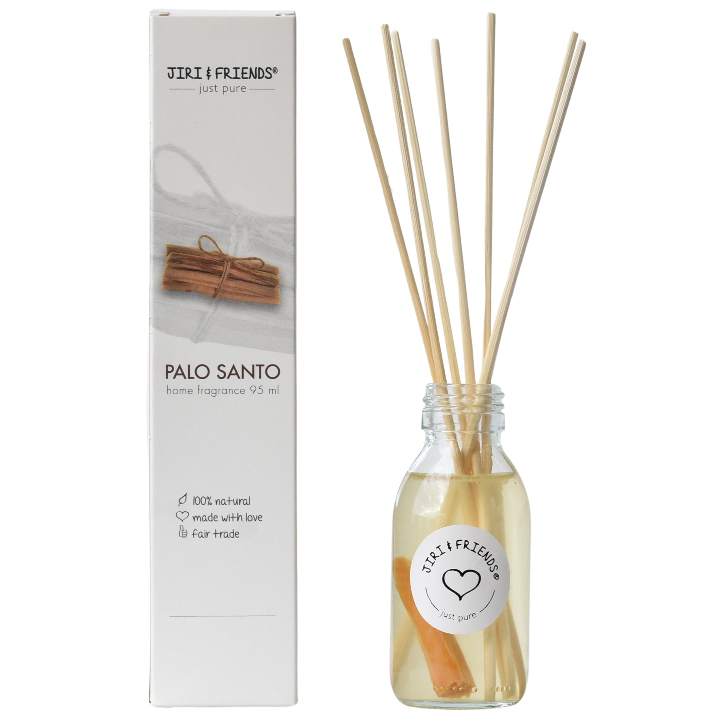Jiri And Friends Confezione Multipla Bastoncini Di Incenso - Salvia Bianca, Palo Santo, Cedro Verde E Frankincense - 100% Naturali, Purificanti, Artigianali